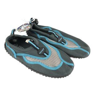 Fresko Kids Boys Water Aqua Shoes Gray Blue Size 3